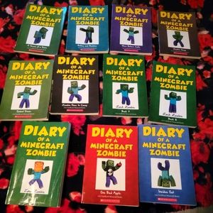 Minecraft Diary of a Minecraft Zombie Books 1-11